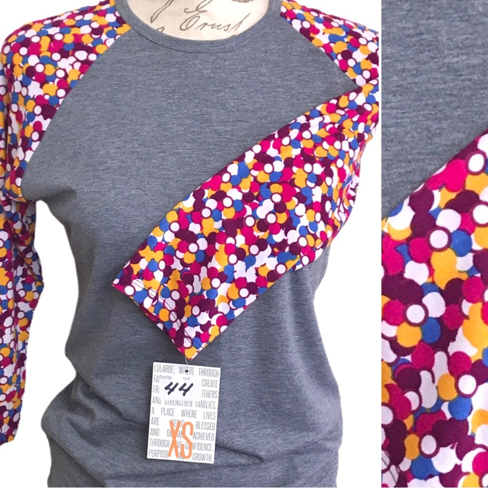 XS Lularoe Randy Tee NWT